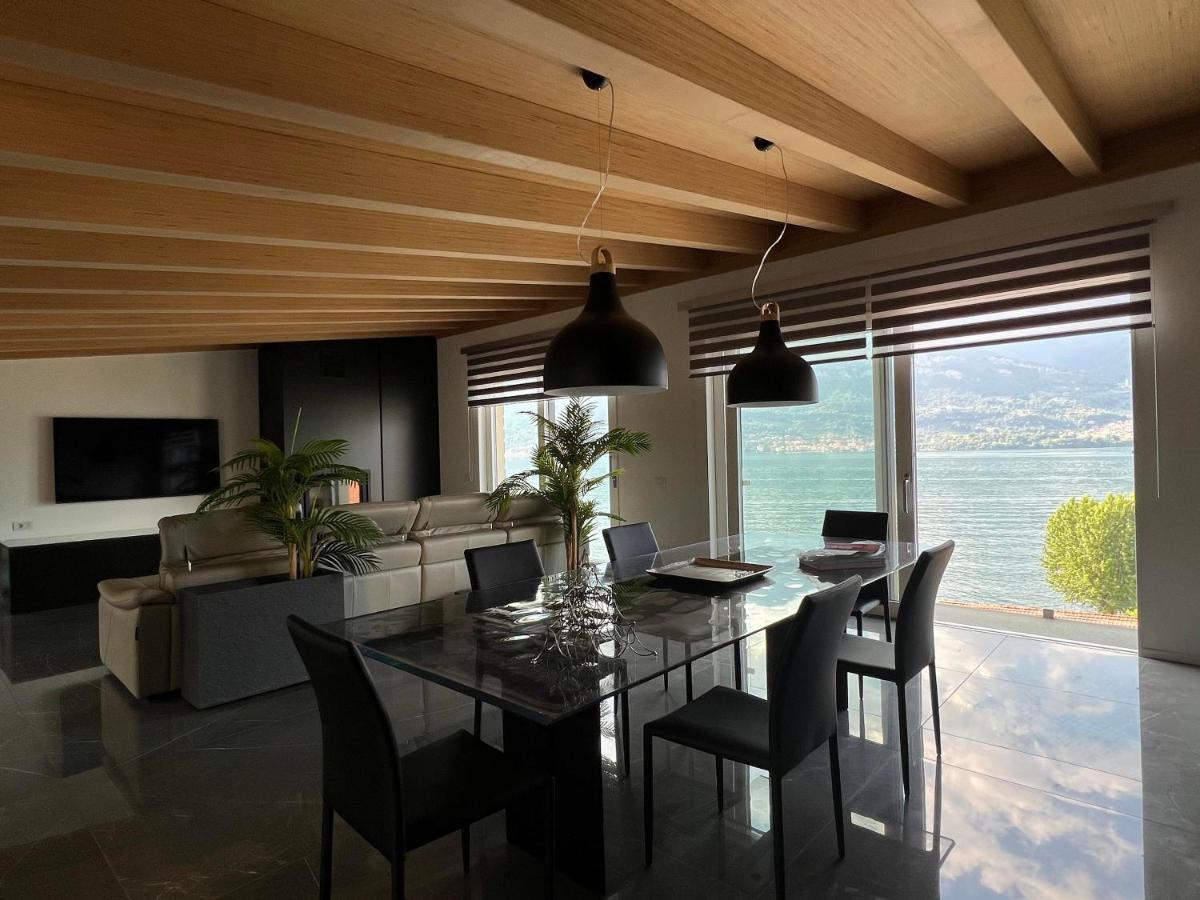 Luxury Lakefront Penthouse Lezzeno Exteriér fotografie